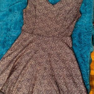 Black and gold glitter dress-Worn @ Miss Kansas 16